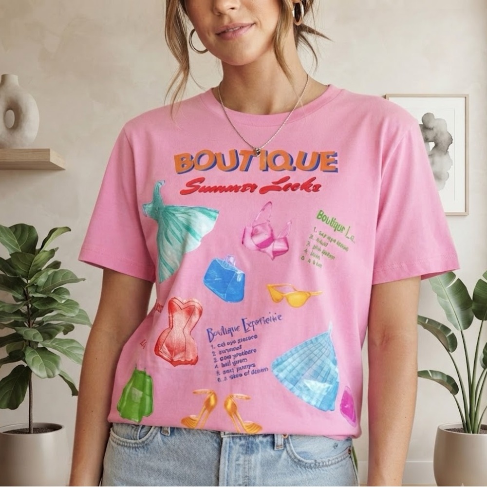 MOSCHINO Crew Neck Size T Shirt 46 (XL)